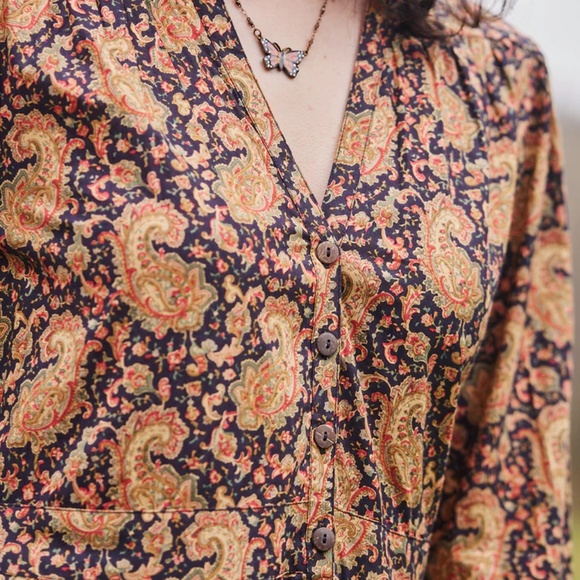 April Cornell - Prague Paisley Dress - Picture 3 of 5